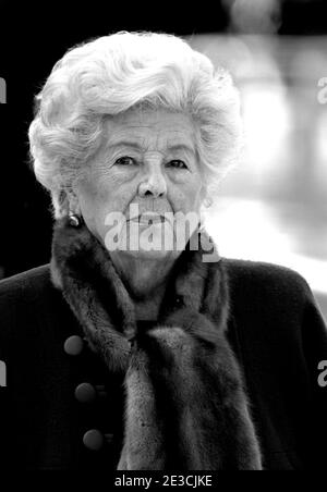 Betty Boothroyd [Baroness Boothroyd]. Ex Presidente della Camera dei Comuni. Membro del Parlamento europeo per il Bromwich occidentale dal 1973 al 2000, Foto Stock