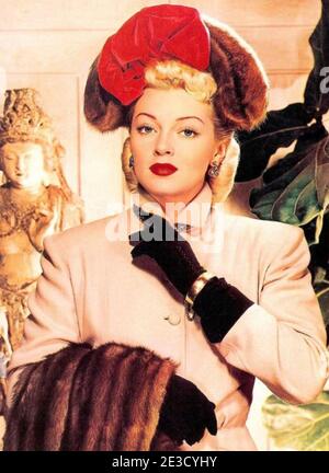 LANA TURNER (1921-1995) attrice cinematografica americana nel 1946 Foto Stock