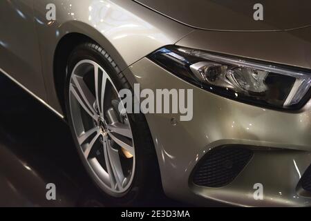 Belgrado, Serbia - 29 marzo 2019: MERCEDES. Salone internazionale dell'automobile di Belgrado. Mostra auto. Foto Stock