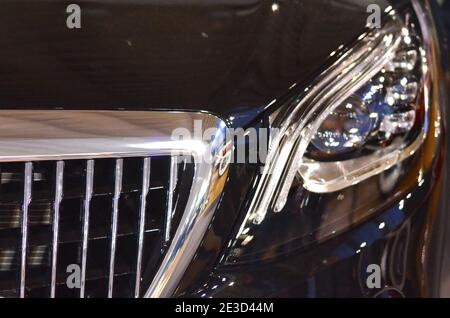 Belgrado, Serbia - 29 marzo 2019: MERCEDES. Salone internazionale dell'automobile di Belgrado. Mostra auto. Foto Stock