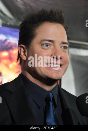 L'attore Brendan Fraser arriva alla prima di New York di 'Inkheart' all'AMC Loews Lincoln Square 13 a New York City, NY, USA il 15 gennaio 2009. Foto di Gregorio Binuya/ABACAPRESS.COM Foto Stock