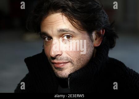 Bruno Salomone partecipa all'undicesima edizione del Luchon Television Film Festival a Luchon, Francia, il 5 febbraio 2009. Foto di Patrick Bernard/ABACAPRESS.COM Foto Stock