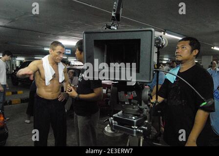 Jean-Claude Van Damme filmata 'The Eagle path' in Thailandia l'8 giugno 2008. Foto di JCVD/ABACAPRESS.COM Foto Stock