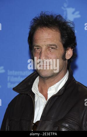 Vincent Lindon partecipa alla fotocellula per il 'Benvenuto' come parte del 59th Berlin Film Festival al Grand Hyatt Hotel il 6 febbraio 2009 a Berlino, Germania. Foto di Mehdi Taamallah/ABACAPRESS.COM Foto Stock