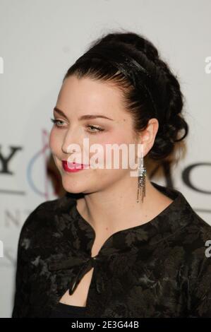 Il cantante Amy Lee of Evanescence partecipa agli arrivi per il Clive Davis Pre-Grammy Party al Beverly Hilton Hotel il 09 febbraio 2008 a Los Angeles, California. Credito: Jared Milgrim/l'accesso fotografico Foto Stock