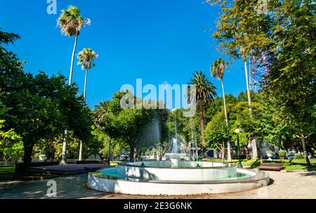 Plaza 25 De Agosto a Colonia del Sacramento in Uruguay Foto Stock