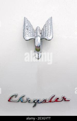 Emblema Chrysler Vintage Foto Stock
