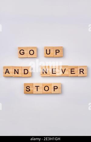 Consigliare per la vita di successo. Foto Stock