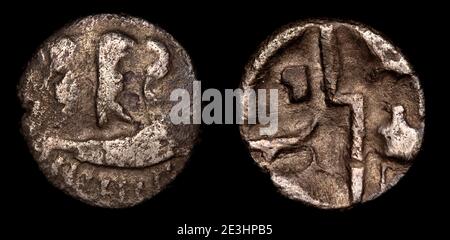 ABC 2208 Durotriges duro Boat Bird Quarter Stater Foto Stock