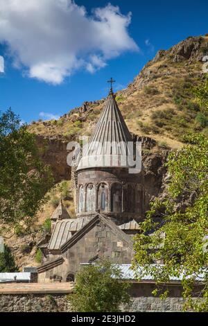 Armenia, provincia di Kotayk, vicino a Yerevan, Geghard, Monastero di Geghard Foto Stock