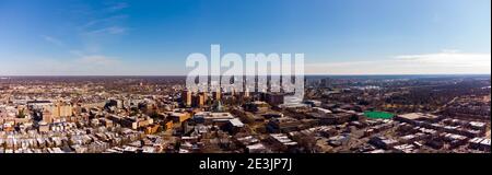 Panorama aereo Richmond Virginia USA Foto Stock