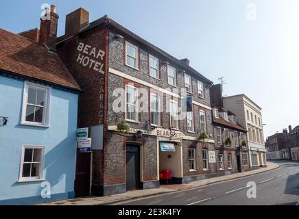 Bear Hotel, Havant, Hampshire, Regno Unito Foto Stock