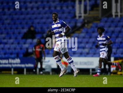 Madejski Stadium, Reading, Berkshire, Regno Unito. 19 gennaio 2021. Campionato di calcio della lega inglese di calcio, lettura contro la città di Coventry; Lucas Joao di Reading Credit: Action Plus Sports/Alamy Live News Foto Stock