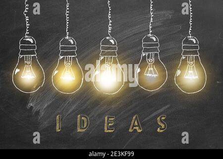 Concetto di idea Foto Stock