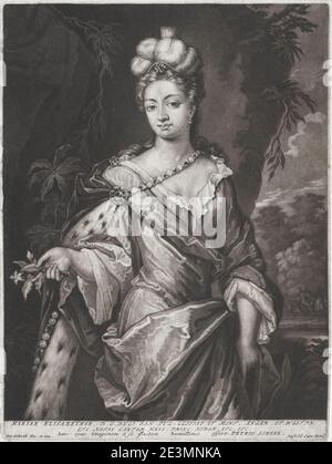 Maria Elisabetta di Assia-Darmstadt. Foto Stock