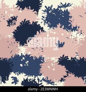 Camuffamento astratto, tessitura senza cuciture, modello di mimetizzazione militare, vestiti di camouflage esercito o di caccia. Carta da parati camouflage per tessuti e tessuti Illustrazione Vettoriale