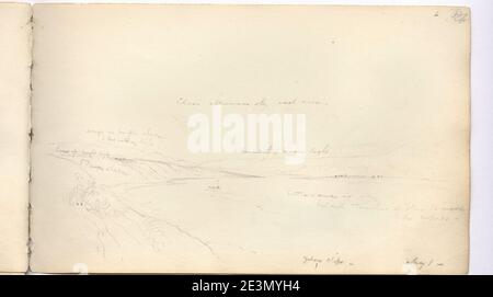 Martens, -Santa Cruz River da circa 130 miglia- (immagine 15, pagina 11 r). Foto Stock