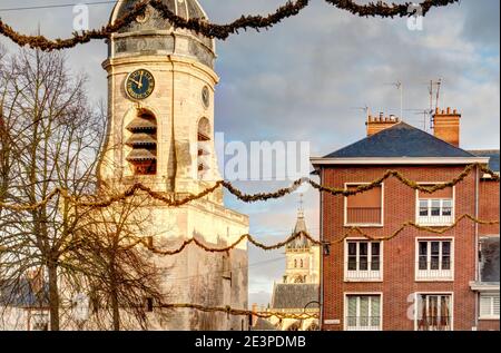 Piazza di Amiens, Francia Foto Stock