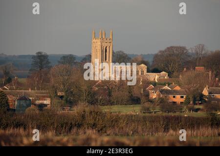 Chiesa di Sant'Andrea, Whissendine, Rutland Foto Stock