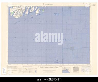 Mappa India e Pakistan 1-250,000 Tile NF 46-9 Dhulasar. Foto Stock