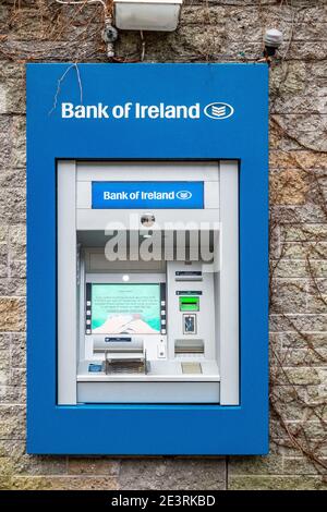 banca d'irlanda atm Foto Stock