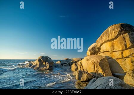 CALA ROQUES PLANES CALONGE PLATJA DE ARO COSTA BRAVA CATALOGNA SPAGNA Foto Stock