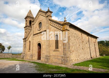 Chiesa di Santa Maria in Lamula, Arcidosso, Toscana, Italia Foto Stock