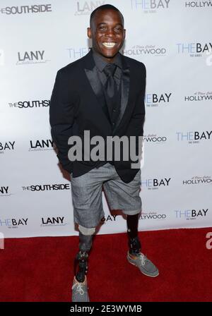 10 marzo 2016, Hollywood, California, USA: Blake Leeper partecipa al 5° Mixer annuale DI LANY Entertainment a St. Felix. (Immagine di credito: © Billy Bendight/ZUMA Wire) Foto Stock