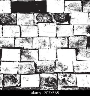 Distress Texture Overlay Illustrazione Vettoriale