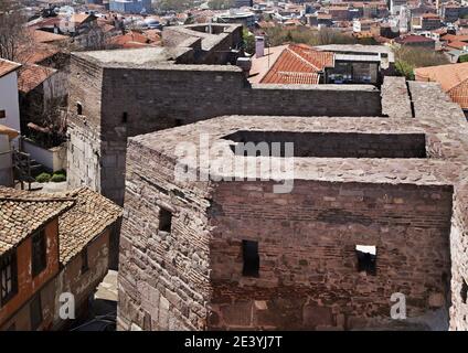 Castello di Ankara. Turchia Foto Stock