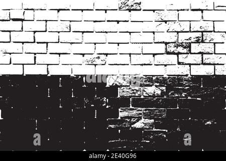 Mattone Texture Overlay Illustrazione Vettoriale