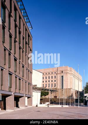 Il Parlamento, Helsinki, Finlandia Foto Stock