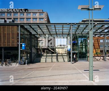 Kamppi Centre Helsinki, Architetti: Helin & Co Architects, Juhani Pallasmaa Architects, einkaufszentrum, centro commerciale, centro commerciale, centro comm Foto Stock