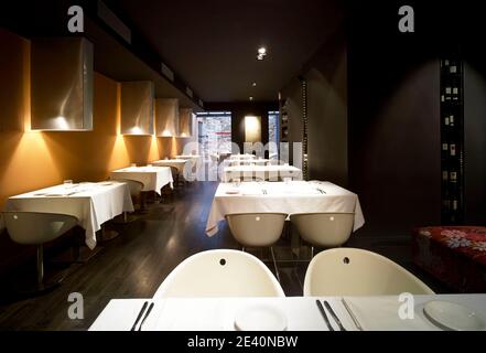 Ristorante AQ Tarragona Accions arquitectes, ristorante, ristorante, ristorante, ristorante, spagnolo, spagna, Spagna, Espana–a Catalu–a 2005 Foto Stock