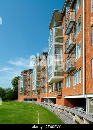 Hughes Hall Student Accommodation Cambridge University Architetti: TCC Architetti quantità Surveyor: Davis Langdon Structural Engineer: Whitby Bird & Foto Stock