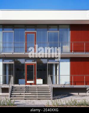 Wohnungsgenossenschaft Johannstadt , Dresden, 2005, architetto: Architektengemeinschaft Zimmermann, germania, Germania, Germania, Germania, Alemania Foto Stock