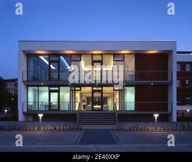 Wohnungsgenossenschaft Johannstadt , Dresden, 2005, architetto: Architektengemeinschaft Zimmermann, germania, Germania, Germania, Germania, Alemania Foto Stock