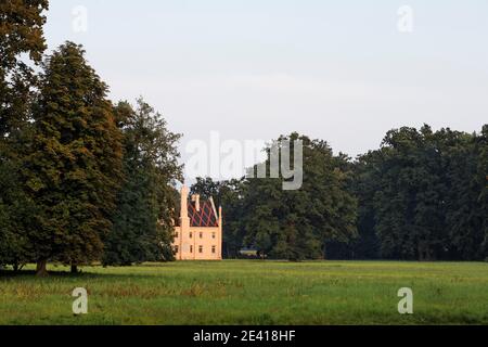 Blick auf die Schmiede Foto Stock