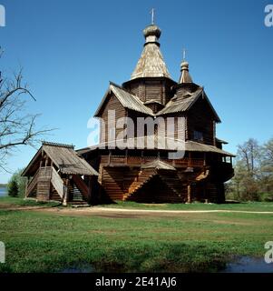 Mariä-Geburt von Unserer von Peredki (Geburts-Kirche) Foto Stock