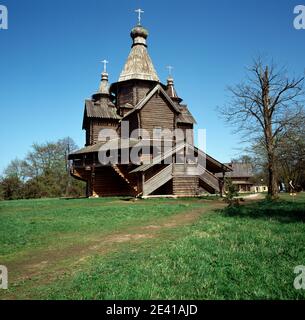 Mariä-Geburt von Unserer von Peredki (Geburts-Kirche) Foto Stock