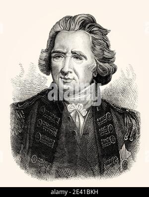 Sir Ralph Abercromby o Abercrombie, 1734-1801, un soldato scozzese e politico Foto Stock