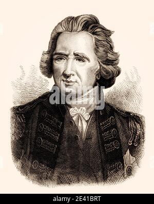 Sir Ralph Abercromby o Abercrombie, 1734-1801, un soldato scozzese e politico Foto Stock