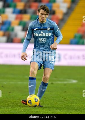 Udine, Italia. 20 gennaio 2021. Marten de Roon (Atalanta) ritratto durante Udinese Calcio vs Atalanta BC, Serie calcistica Italiana A partita a Udine, Italia, Gennaio 20 2021 Credit: Independent Photo Agency/Alamy Live News Foto Stock