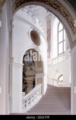 Treppenhaus, nördlicher Aufgang Foto Stock