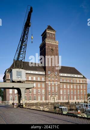 Verwaltungsgebäude Foto Stock