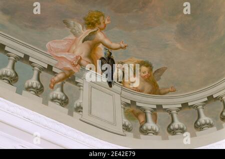 Oberes Vestibül, dettaglio Foto Stock