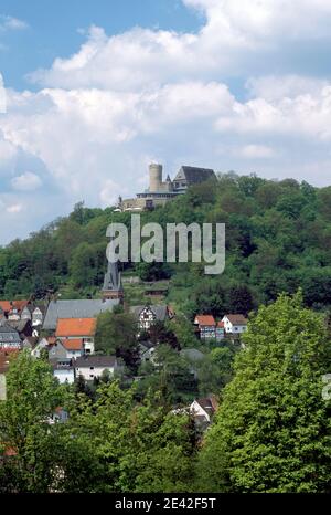 Gesamtanlage von Süden Foto Stock