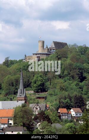 Gesamtanlage von Süden Foto Stock