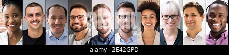 Gruppo di persone d'affari diverso personale professionale Foto Stock