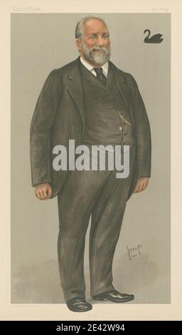 Artista sconosciuto, diciannovesimo secolo, politici - Vanity Fair - 'W.A.' La Rt. Onorevole Sir John Forrest. 7 ottobre 1897, 1897. Cromolitografia. Foto Stock